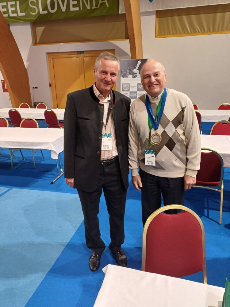 Walter Pregl bei der Senioren-EM 2024 in Slowenien