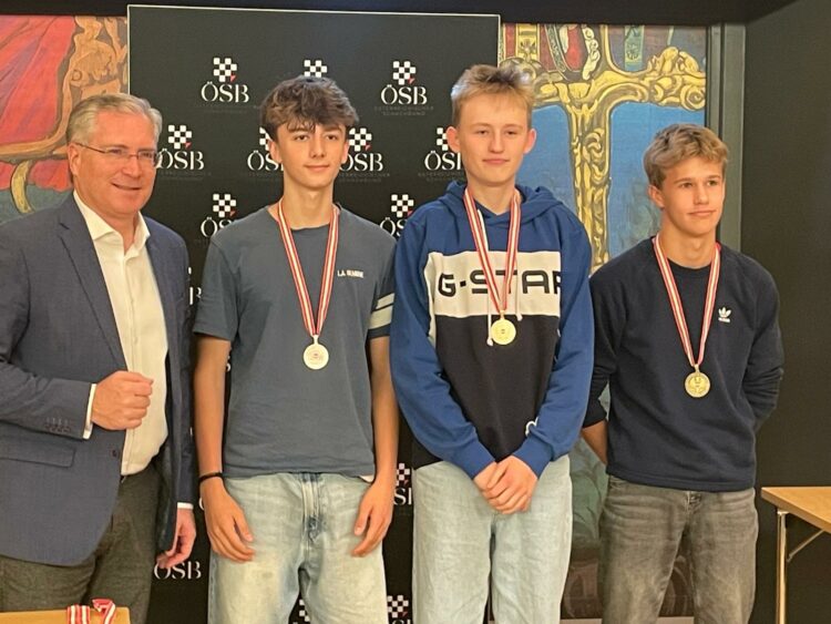 Silber für Noah Benedikt bei der Jugendschnellschach-Staatsmeisterschaft 2025 in St. Veit an der Glan