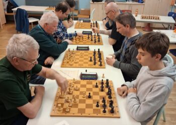 Siegerehrung der Klubmeisterschaft und spontanes Blitzturnier der SG Hall